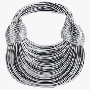Silver Knot Mini Bag